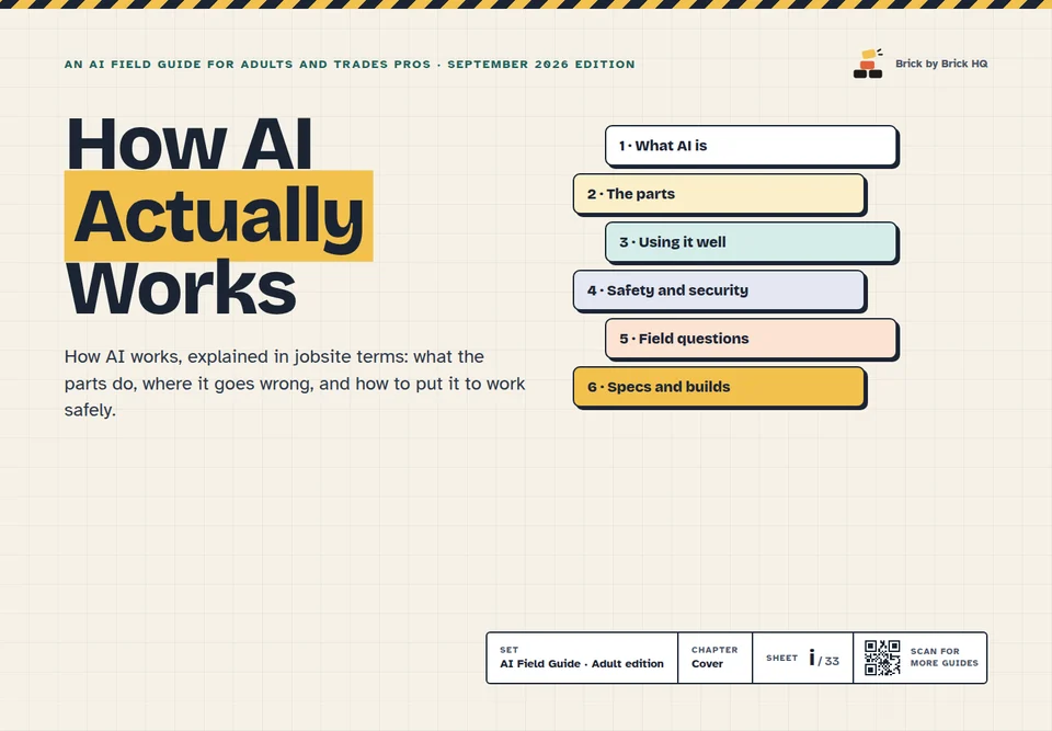 Cover of How AI Actually Works
