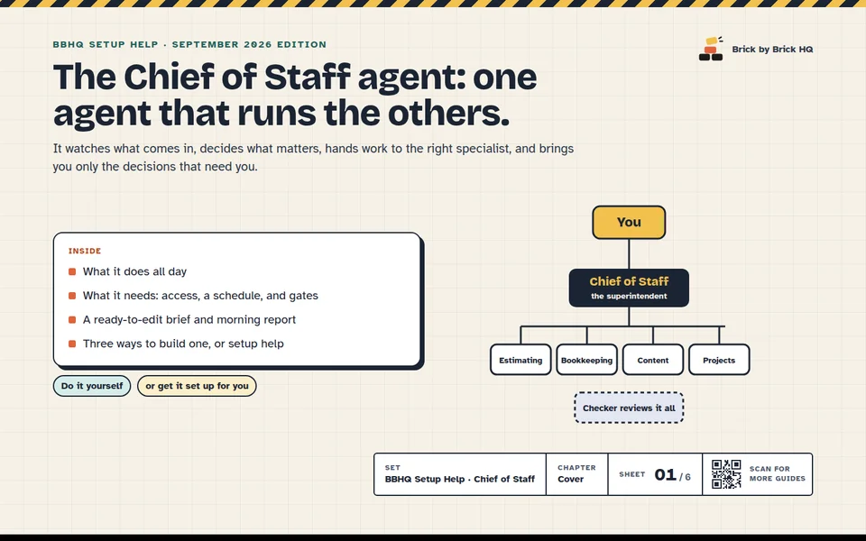 Cover of The Chief of Staff AI Agent